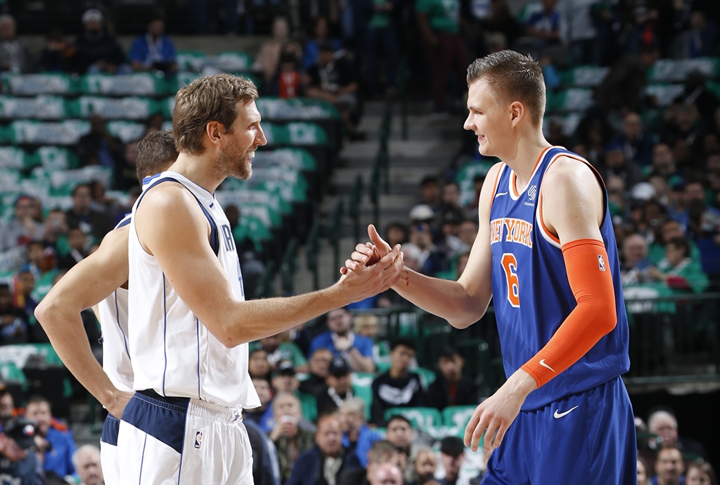 Về Dallas, Kristaps Porzingis được tin tưởng sẽ cùng Luka Doncic sẽ tái hiện hình ảnh bộ đôi huyền thoại Dirk - Steve Nash Về Dallas, Kristaps Porzingis được tin tưởng sẽ cùng Luka Doncic sẽ tái hiện hình ảnh bộ đôi huyền thoại Dirk - Steve Nash