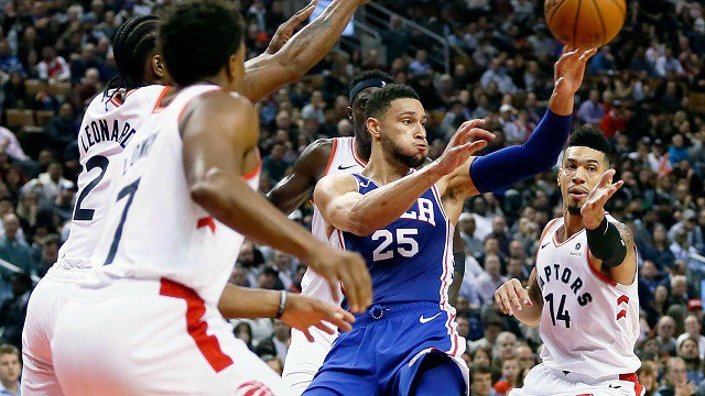 Nhận định NBA: Philadelphia 76ers vs Toronto Raptors (ngày 6/2, 8h00)