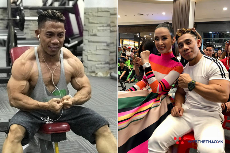 &lsquo;Kiến c&agrave;ng&rsquo; Phạm Văn M&aacute;ch c&ugrave;ng Angela Phương Trinh trở lại ph&ograve;ng gym sau Tết Kỷ Hợi