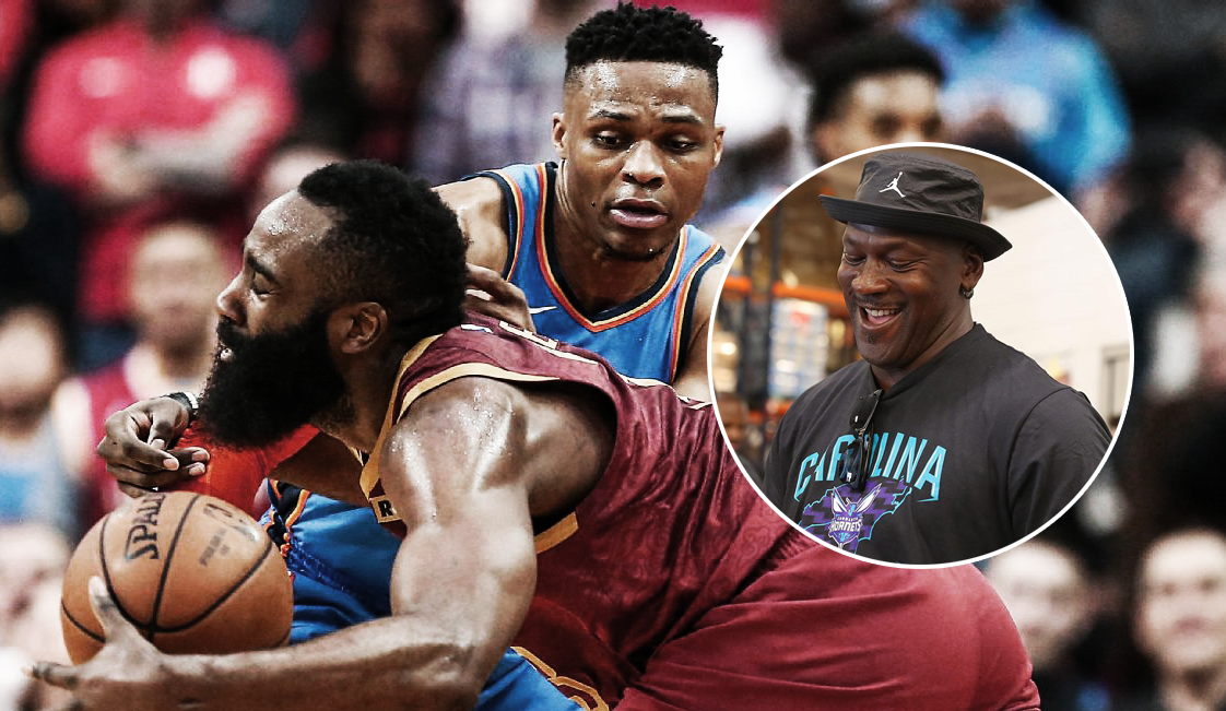 Michael Jordan "tổ lái cực lụa" khi được hỏi kỷ lục của Harden hay Westbrook ấn tượng hơn