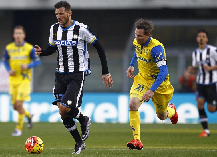 Nhận định Udinese vs Chievo 21h00, 17/2 (vòng 22 giải VĐQG Italia)