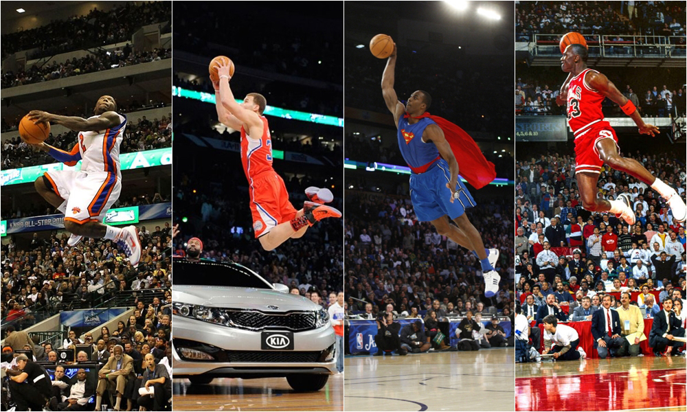 Nhìn lại 10 khoảnh khắc không thể nào quên trong lịch sử NBA Slam Dunk Contest