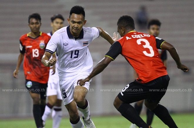 Kết quả U22 Thái Lan vs U22 Đông Timor (1-0): Nhọc nhằn giành ba điểm