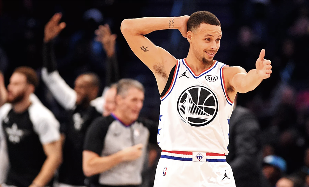 Ai bảo Stephen Curry chỉ biết ném 3, anh còn úp rổ gây sốc cư dân mạng thế này đây