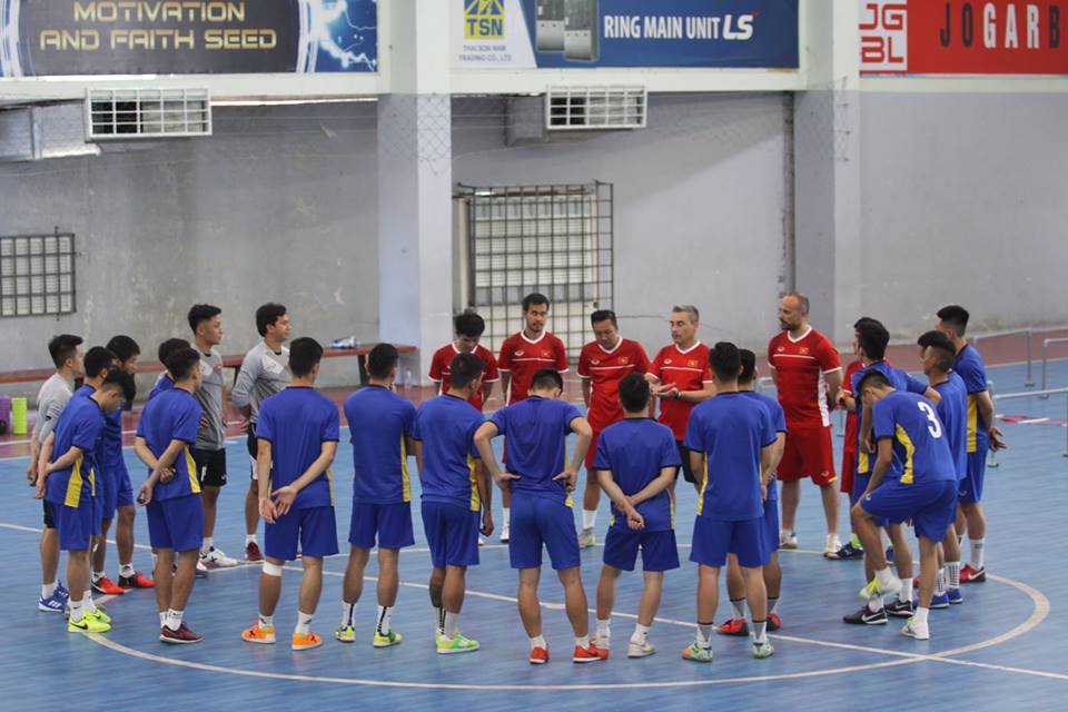 Tuyển futsal Việt Nam được chăm "đến tận răng" để giành vé dự World Cup 2020