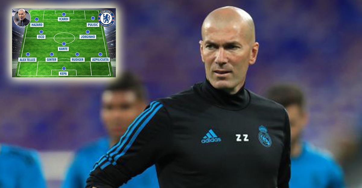 Zidane có thể lắp ghép đội hình Chelsea thế nào nếu có 200 triệu bảng mua sắm cầu thủ?