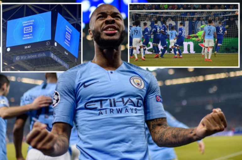 Sane - Sterling cứu rỗi trong 5 phút, tranh cãi VAR và những điểm nhấn ở trận Schalke 04 - Man City
