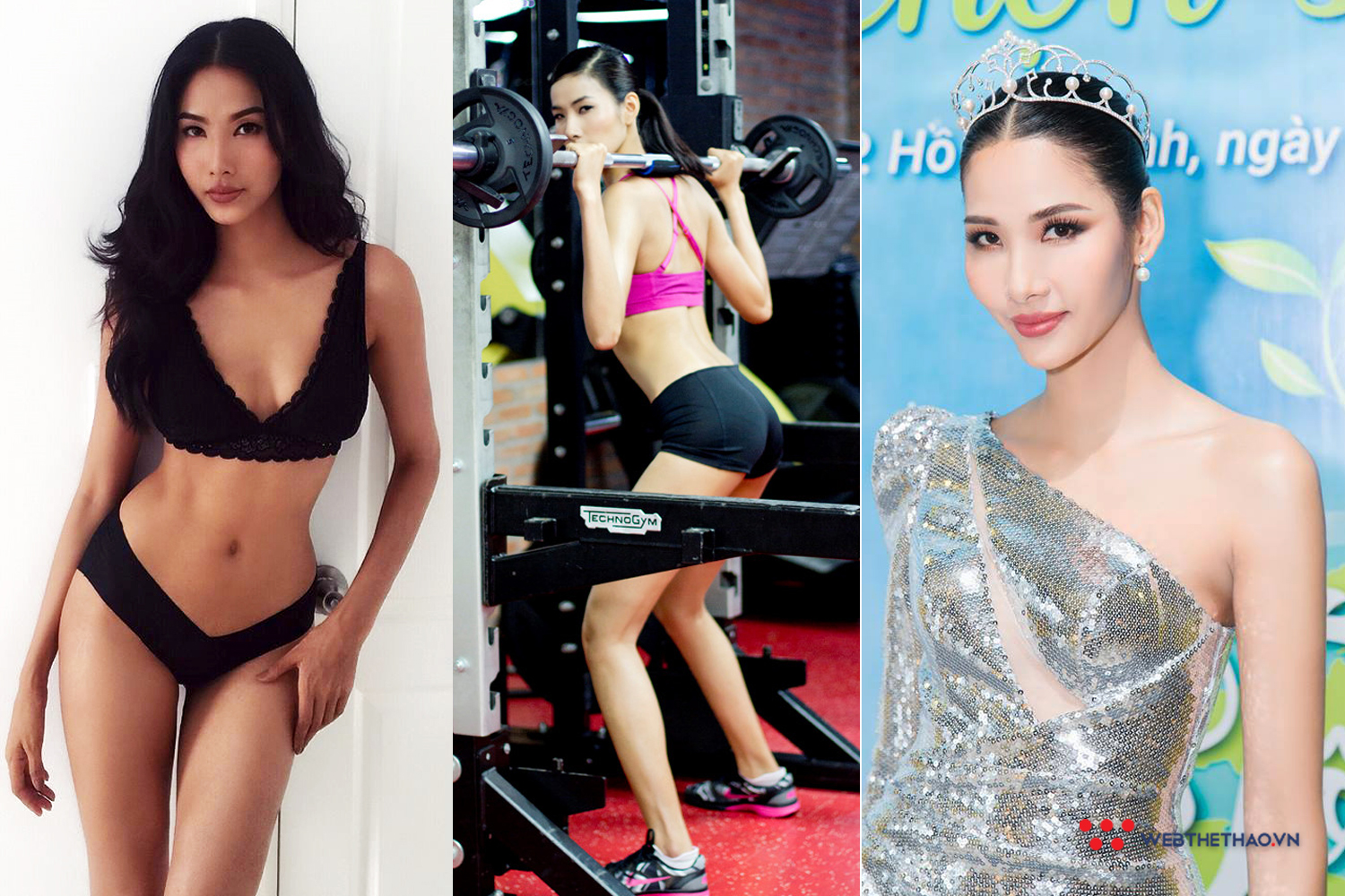 Siêu mẫu Hoàng Thùy tập gì để sở hữu dáng son chinh phục Hoa hậu Hoàn vũ 2019?