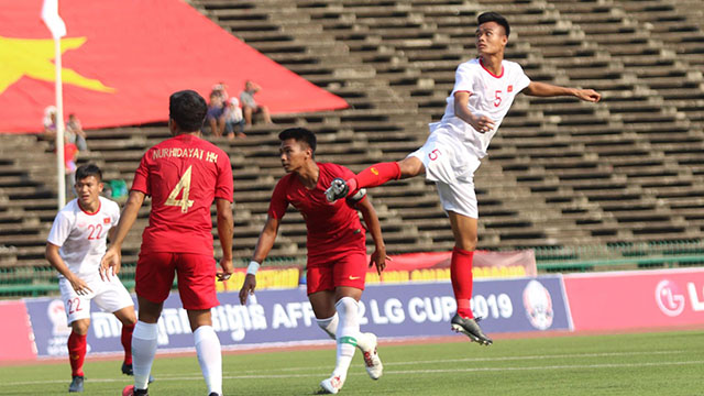 Đánh bại Việt Nam, U22 Indonesia giành vé vào chơi trận Chung kết giải U22 Đông Nam Á 2019