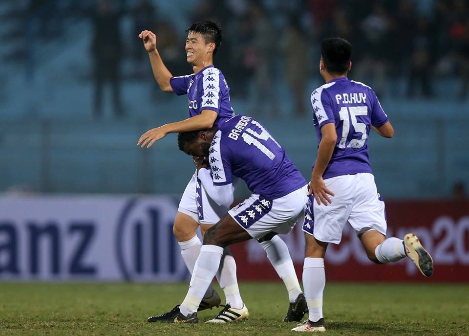 BXH AFC Cup 2019 của Hà Nội FC và Bình Dương
