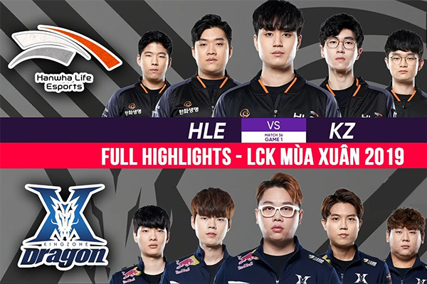 HLE vs KZ: Sự cạnh tranh khốc liệt cho vị trí thứ 4 trên BXH LCK