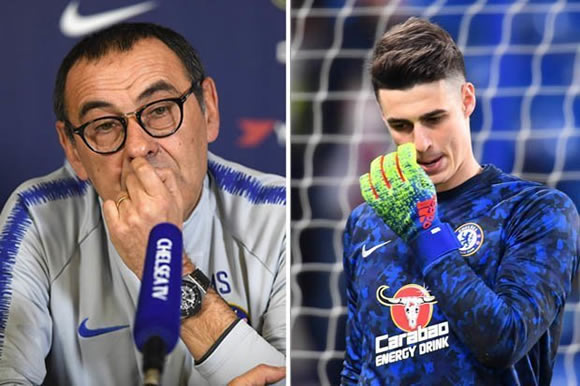 HLV Sarri ấn định thời điểm Kepa trở lại khung thành Chelsea