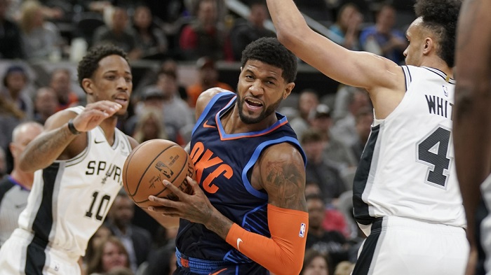 Nhận định NBA: San Antonio Spurs vs Oklahoma City Thunder (ngày 3/3, 8h30)