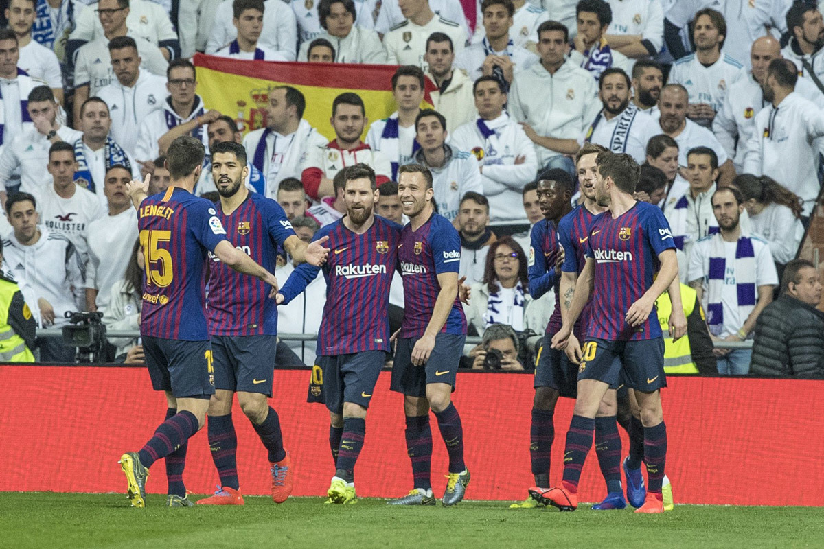 Barca thiết lập kỷ lục độc nhất vô nhị ở Bernabeu sau khi hạ sát Real