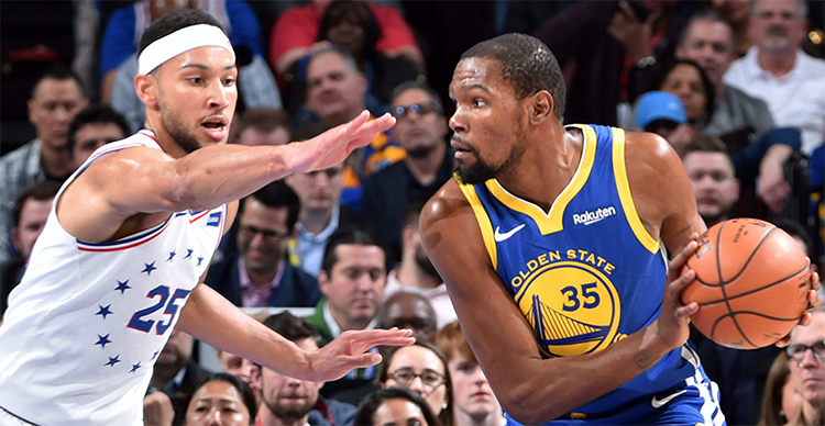 Lội ngược dòng ngoạn mục trước 76ers, Stephen Curry đưa Golden State trở lại ngôi đầu