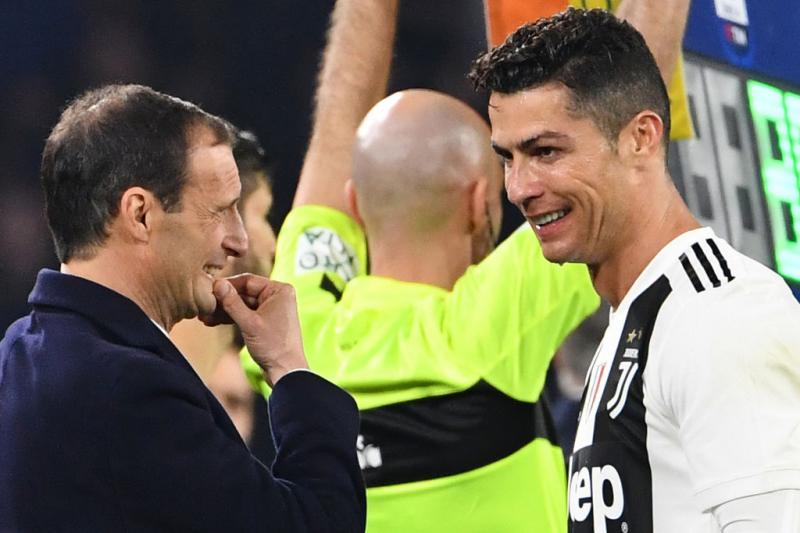 Ronaldo nổi giận với đồng đội, HLV Allegri có thể rời Juventus