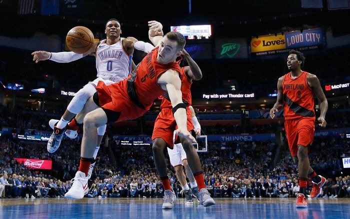 Nhận định NBA: Portland Trail Blazers vs Oklahoma City Thunder (ngày 8/3, 10h30)