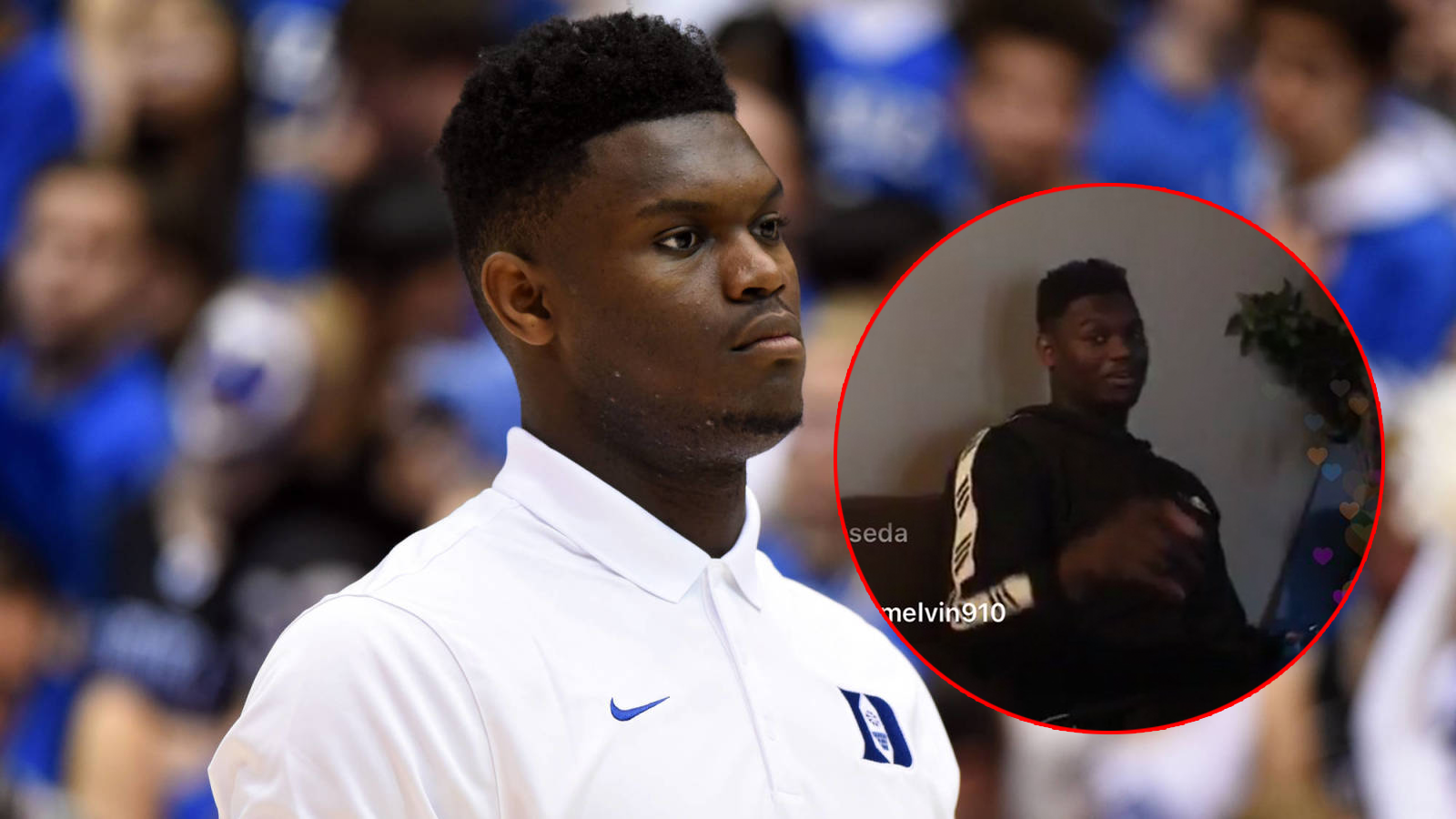 Vừa xem Zion Williamson livestream, fan Nike chỉ biết khóc thét