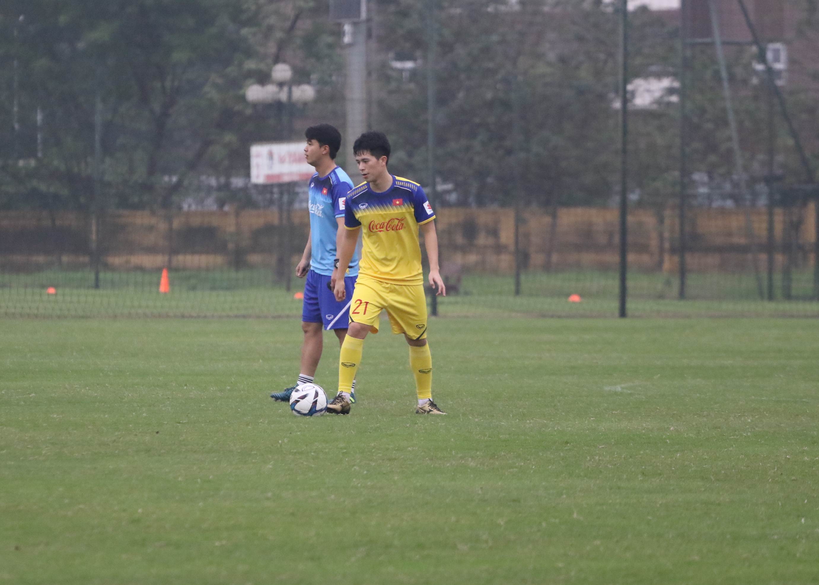 Đình Trọng, Tiến Linh nhận yêu cầu đặc biệt từ thầy Park
