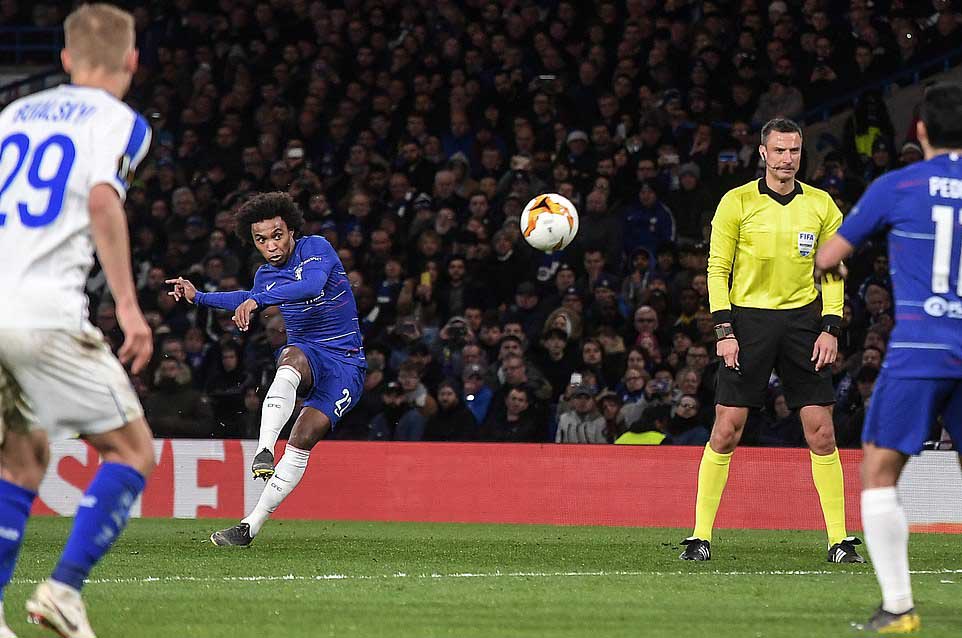 Kỷ lục sút phạt của Willian, dấu ấn Pedro và những điểm nhấn ở trận Chelsea vs Dynamo Kyiv