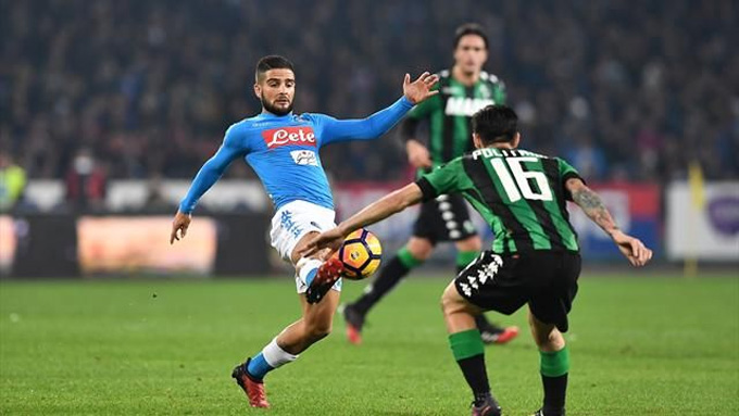 Nhận định Sassuolo vs Napoli 00h00, 11/03 (Vòng 27 VĐQG Italia 2018/19)