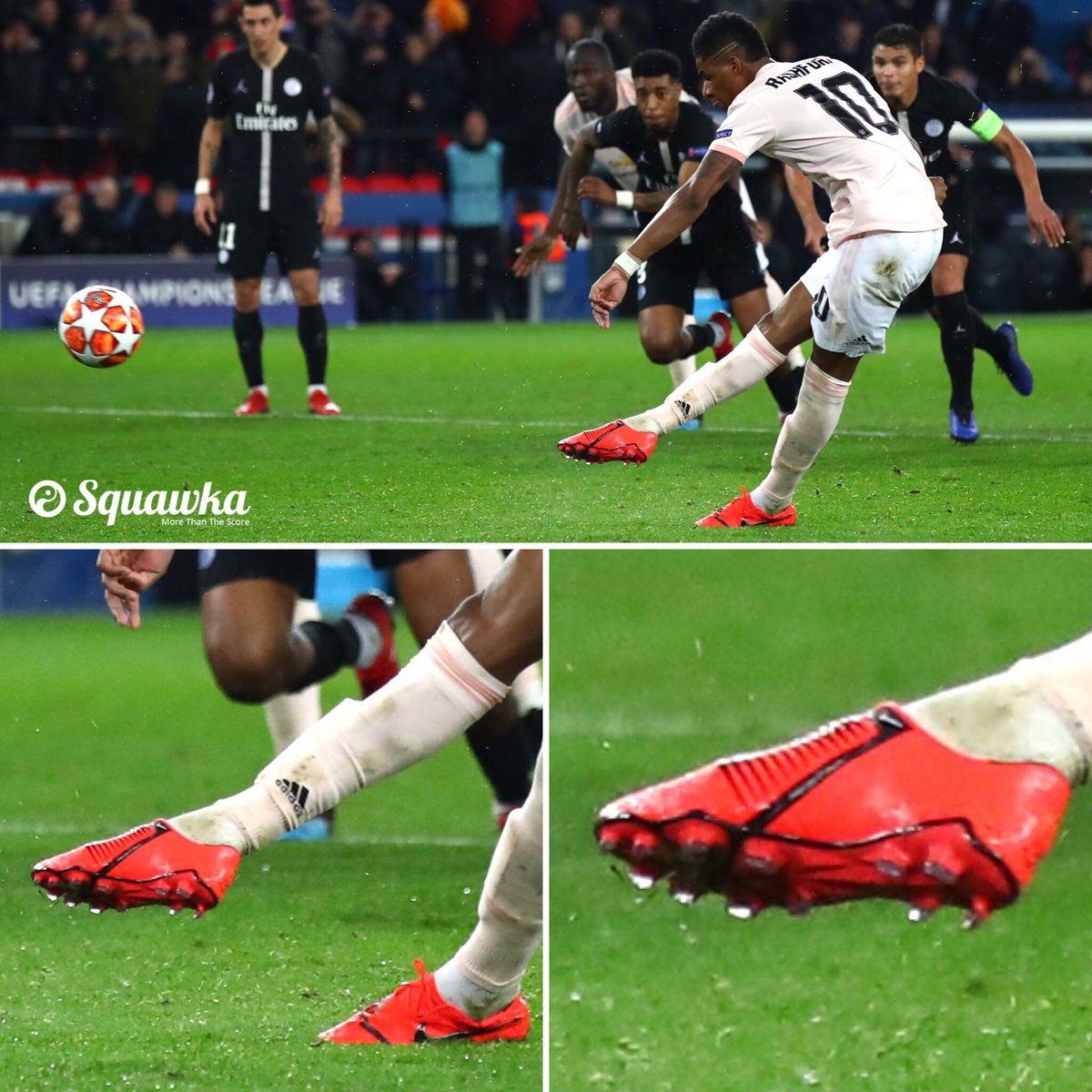 Tiết lộ: Rashford khuất phục Buffon bằng cú sút bóng quái dị có một không hai