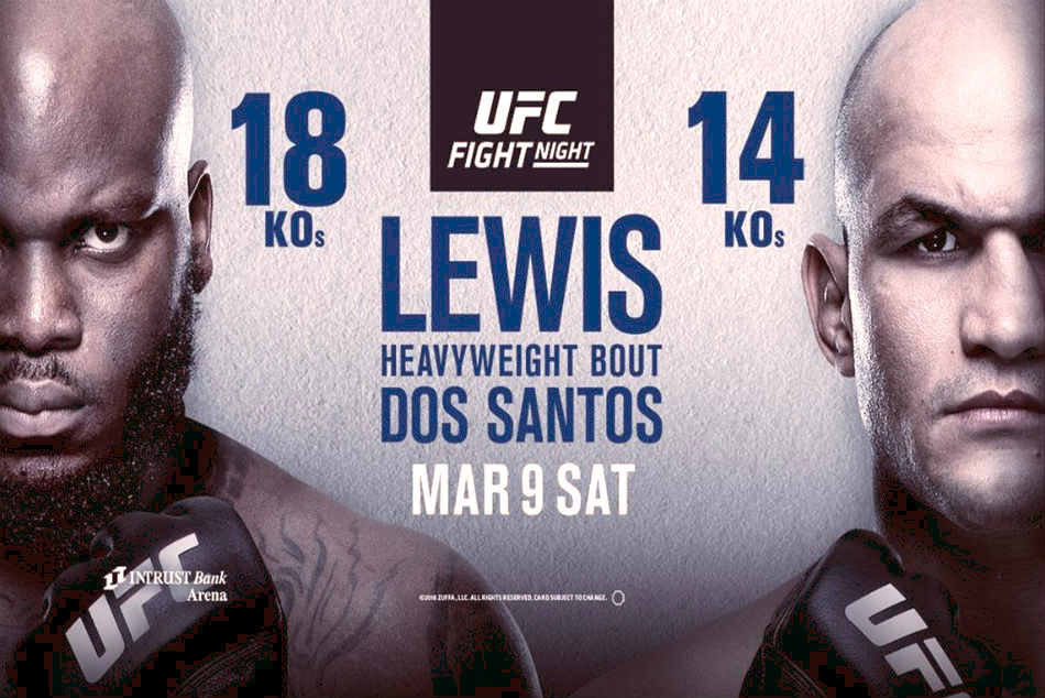 TRỰC TIẾP UFC Fight Night 146: Derrick Lewis vs. Junior dos Santos