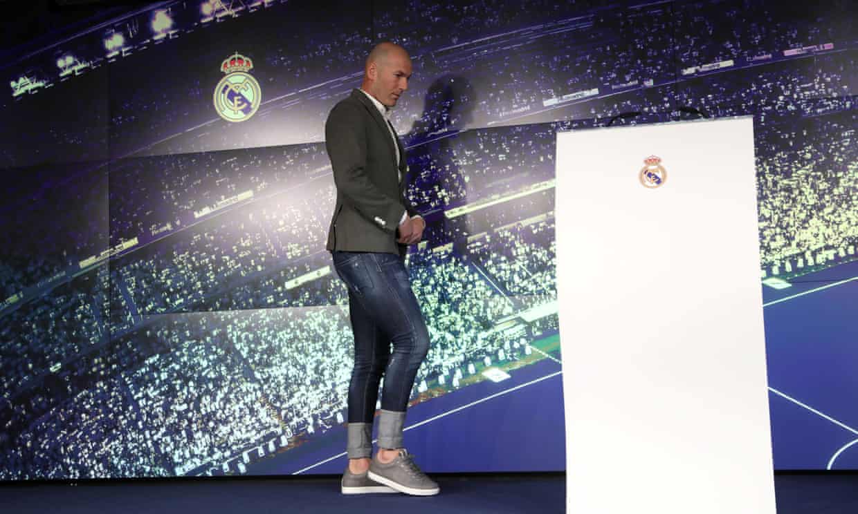 Hình ảnh buổi tập đầu tiên của Zidane với Real Madrid trong "nhiệm kỳ 2"