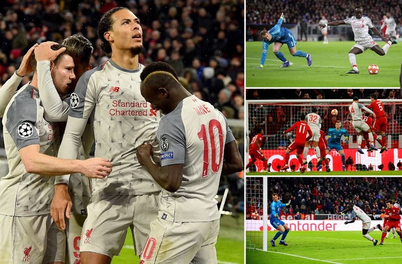 Mane và Van Dijk lập kỳ tích cùng những điểm nhấn từ trận Bayern vs Liverpool