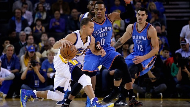Nhận định NBA: Oklahoma City Thunder vs Golden State Warriors (ngày 17/3, 7h30)