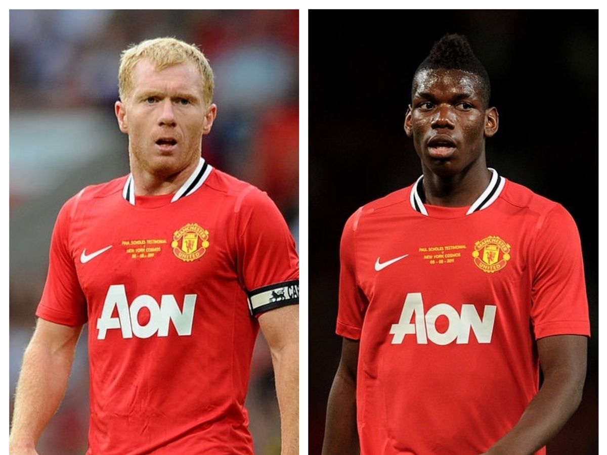 Hé lộ điều khó tin Pogba thường làm với danh thủ Paul Scholes trên sân tập MU
