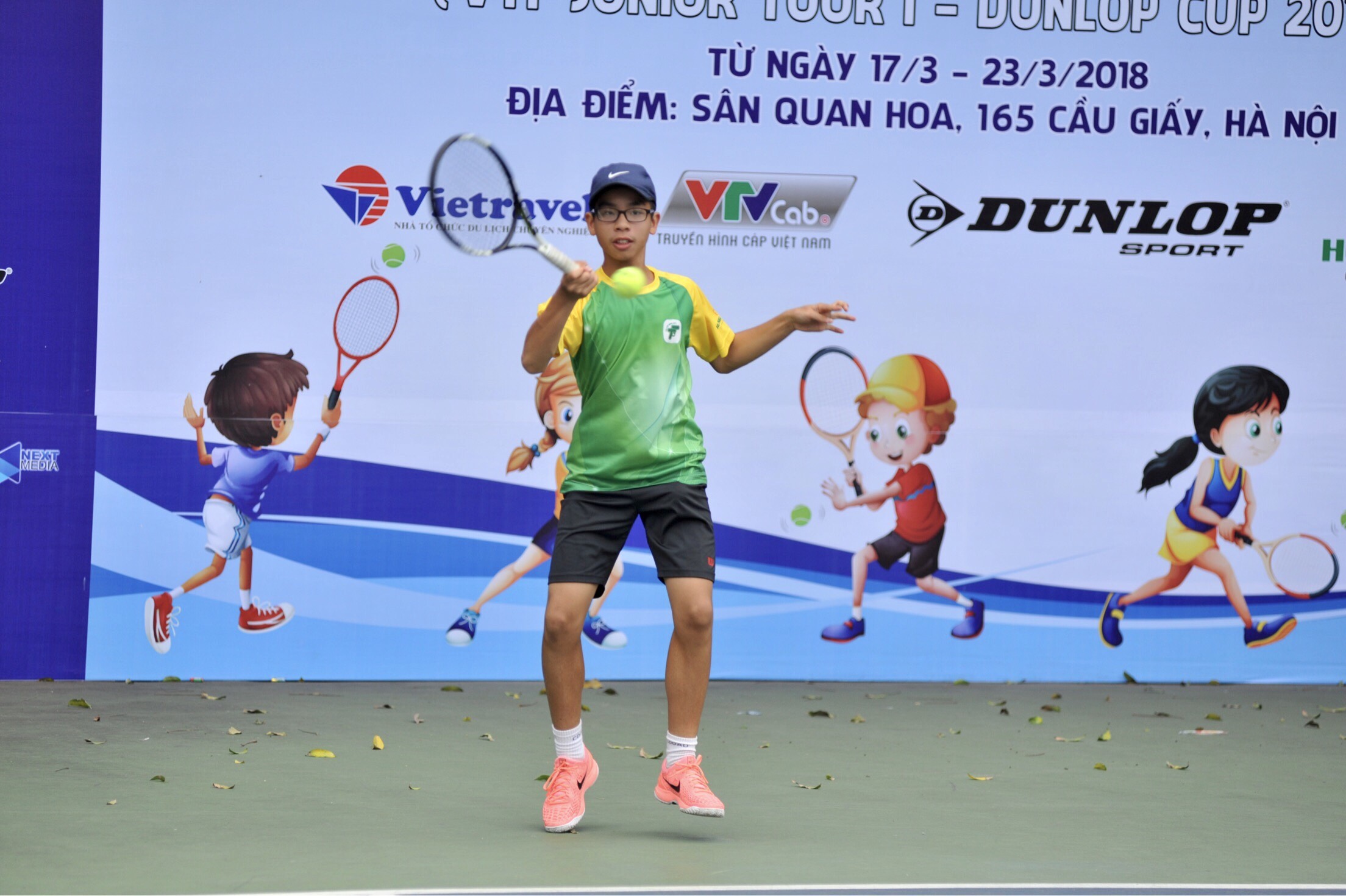 Giải tennis VTF Junior Tour 1-2019: Chờ đàn em Lý Hoàng Nam đấu các tay vợt TP.HCM