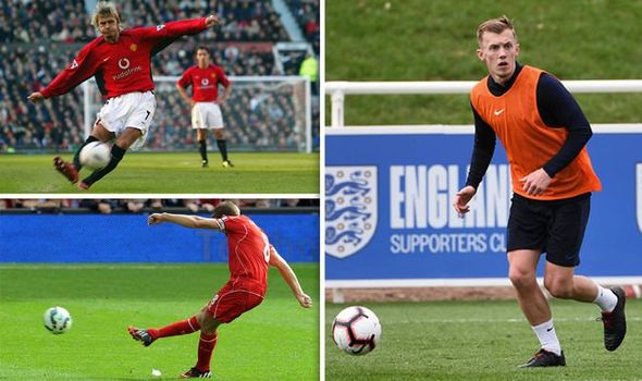 Các huyền thoại MU, Chelsea, Liverpool truyền cảm hứng đá phạt cho tân binh tuyển Anh