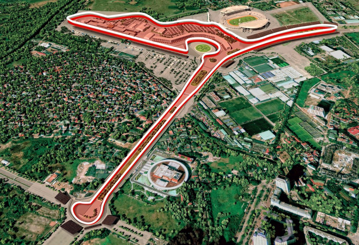 Hà Nội khởi công đường đua F1