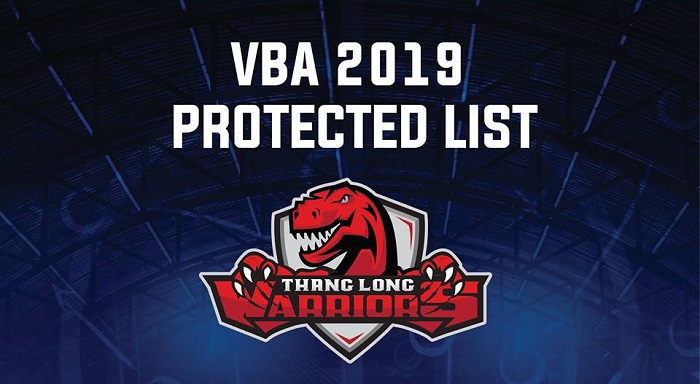 VBA chính thức công bố danh sách bảo vệ của Thang Long Warriors