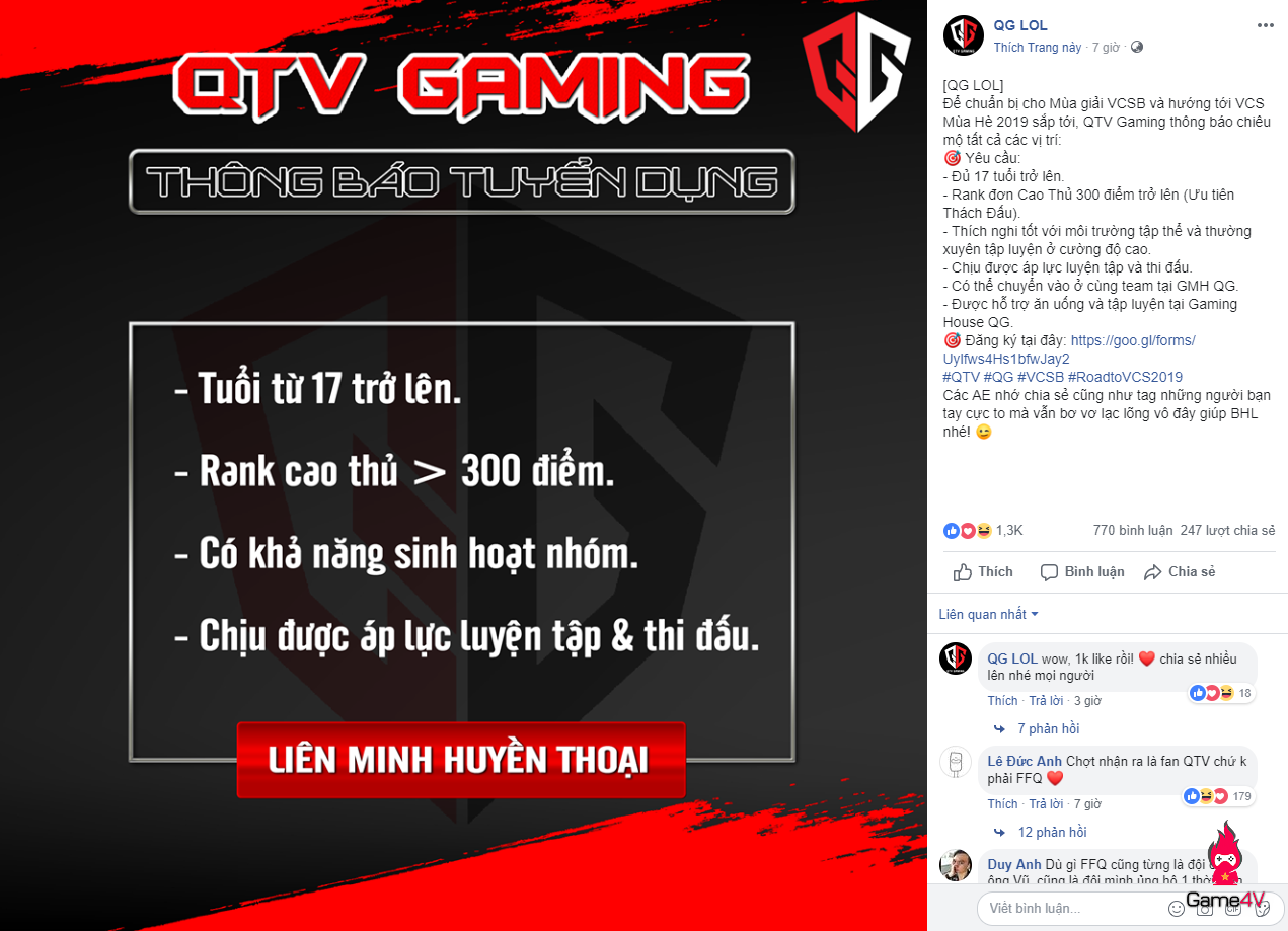 Sau QTV, Warzone cùng SBTC của thầy Ba góp mặt giành vé tới VCS Mùa Hè 2019