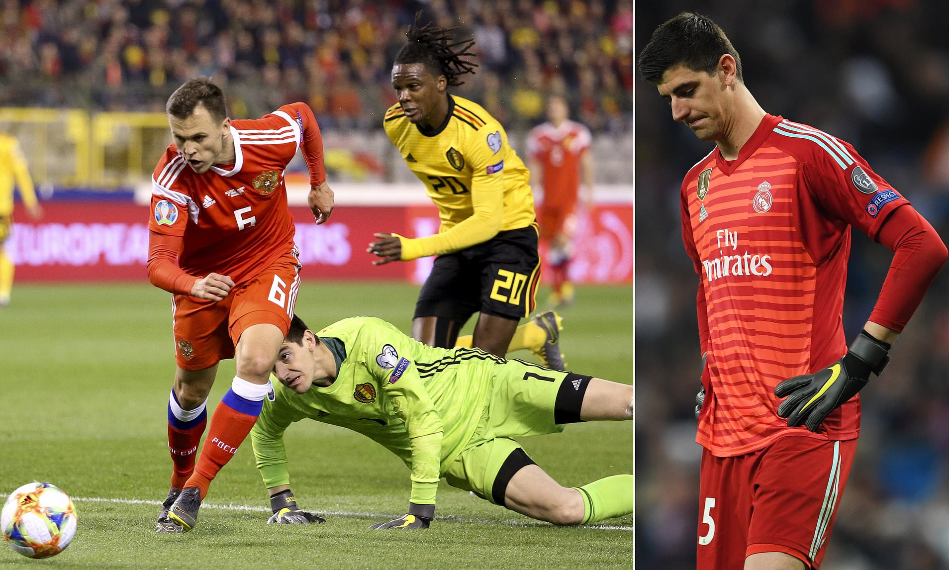 Courtois vẫn nói cứng về đẳng cấp bản thân sau khi mắc sai lầm ngớ ngẩn