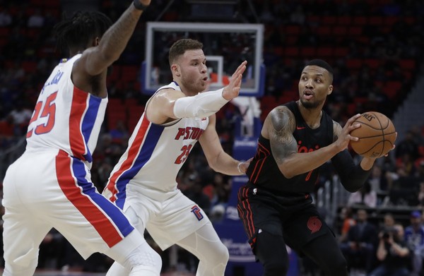 Nhận định NBA: Portland Trail Blazers vs Detroit Pistons (ngày 24/3, 9h00)