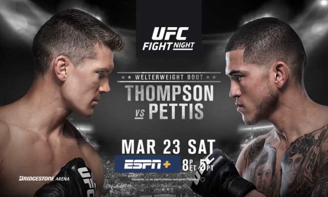 TRỰC TIẾP UFC Fight Night 148: Stephen Thompson vs. Anthony Pettis