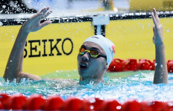 Nhà vô địch Olympic trẻ 2018 Nguyễn Huy Hoàng giành 3 HCV tại giải bơi VĐQG