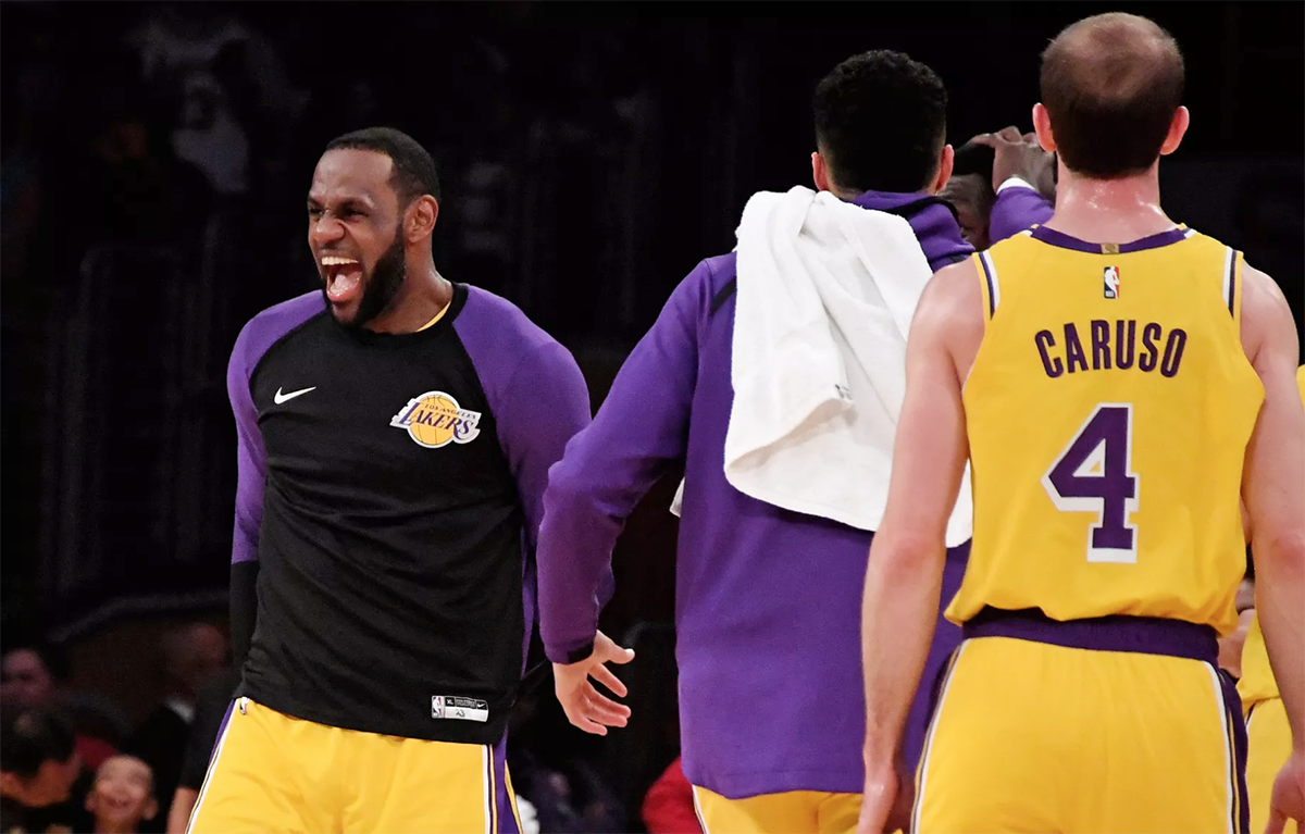 Bỗng dưng quên “tank”, Los Angeles Lakers vùi dập Washington Wizards