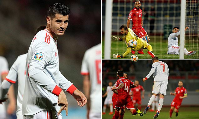 Morata giải cơn khô hạn kỳ lạ và những điểm nhấn từ trận Malta vs Tây Ban Nha