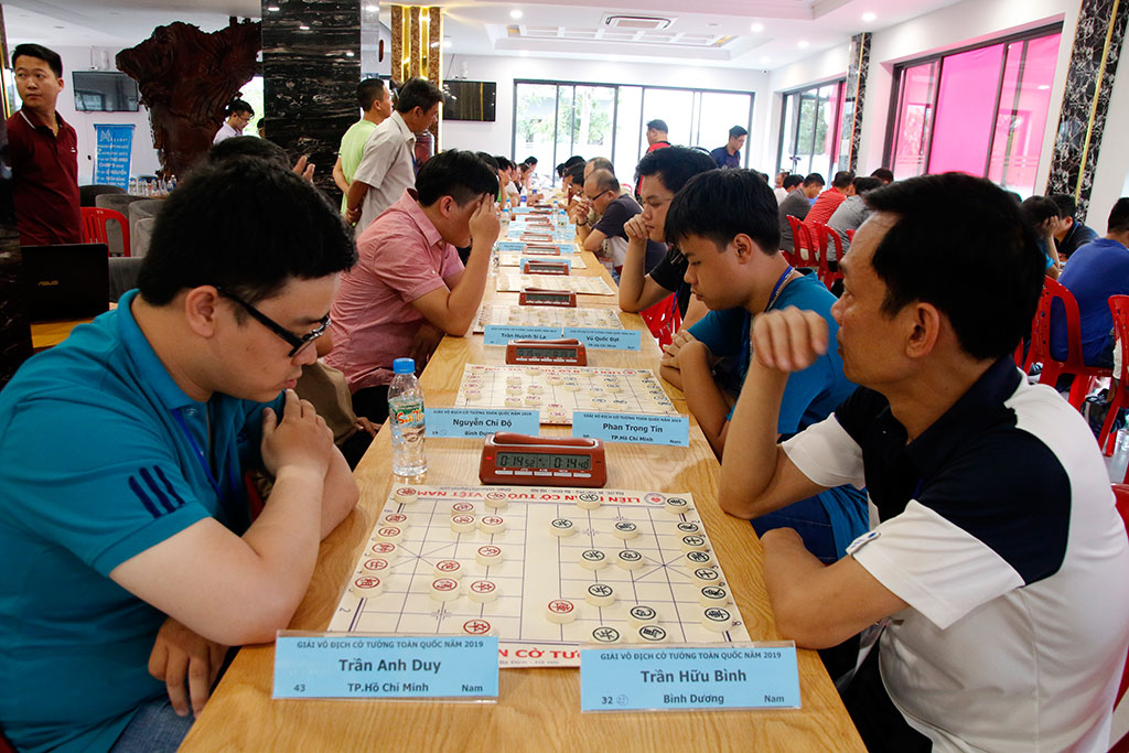 Nhiều bất ngờ tại giải cờ tướng toàn quốc 2019