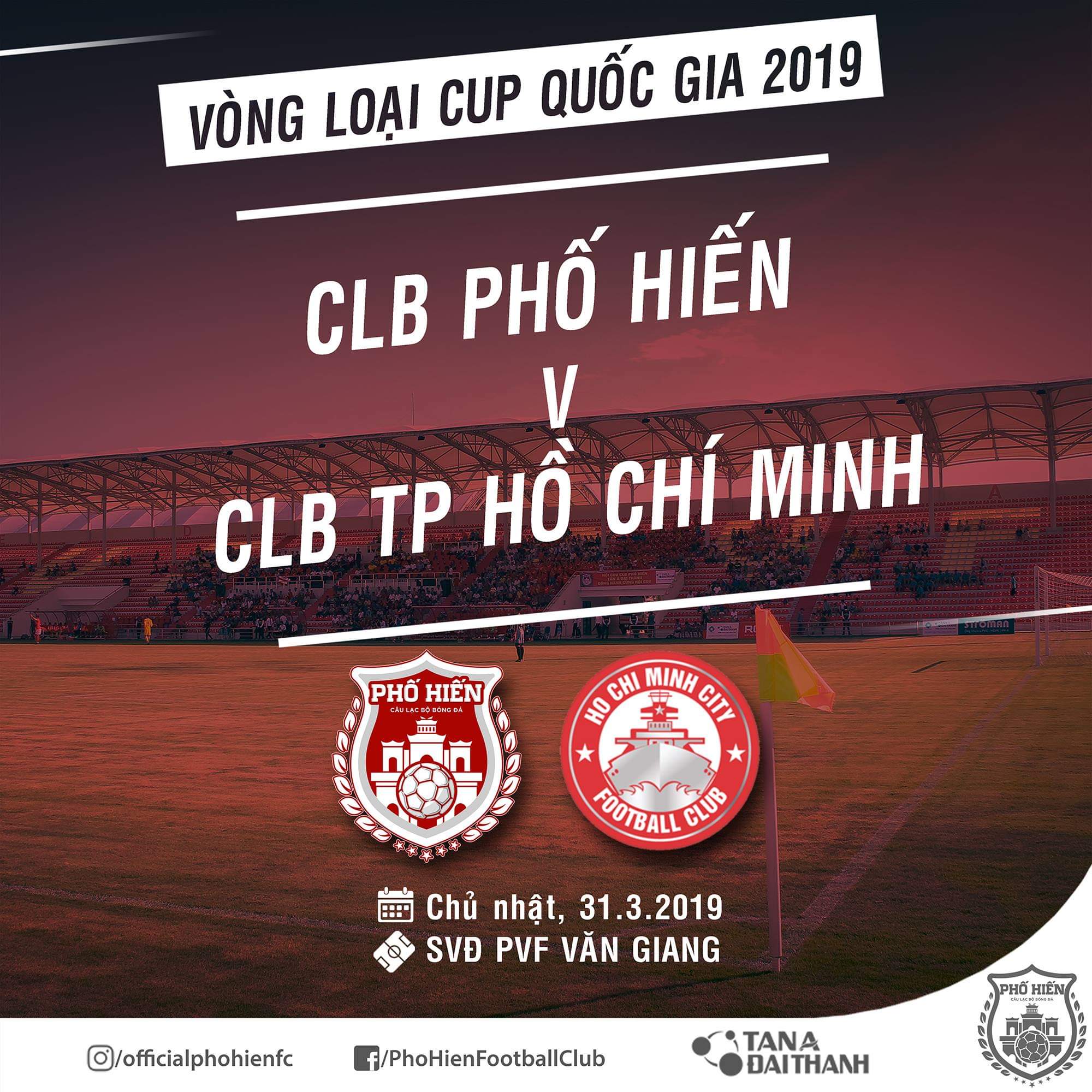 Nhận định Phố Hiến vs TP. HCM 17h30, 31/3 (vòng loại Cúp Quốc gia 2019)