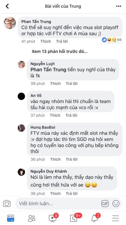 QTV và Team SBTC bất ngờ rút lui khỏi Vòng bảng toàn quốc của VCSB mùa hè 2019 QTV và Team SBTC bất ngờ rút lui khỏi Vòng bảng toàn quốc của VCSB mùa hè 2019