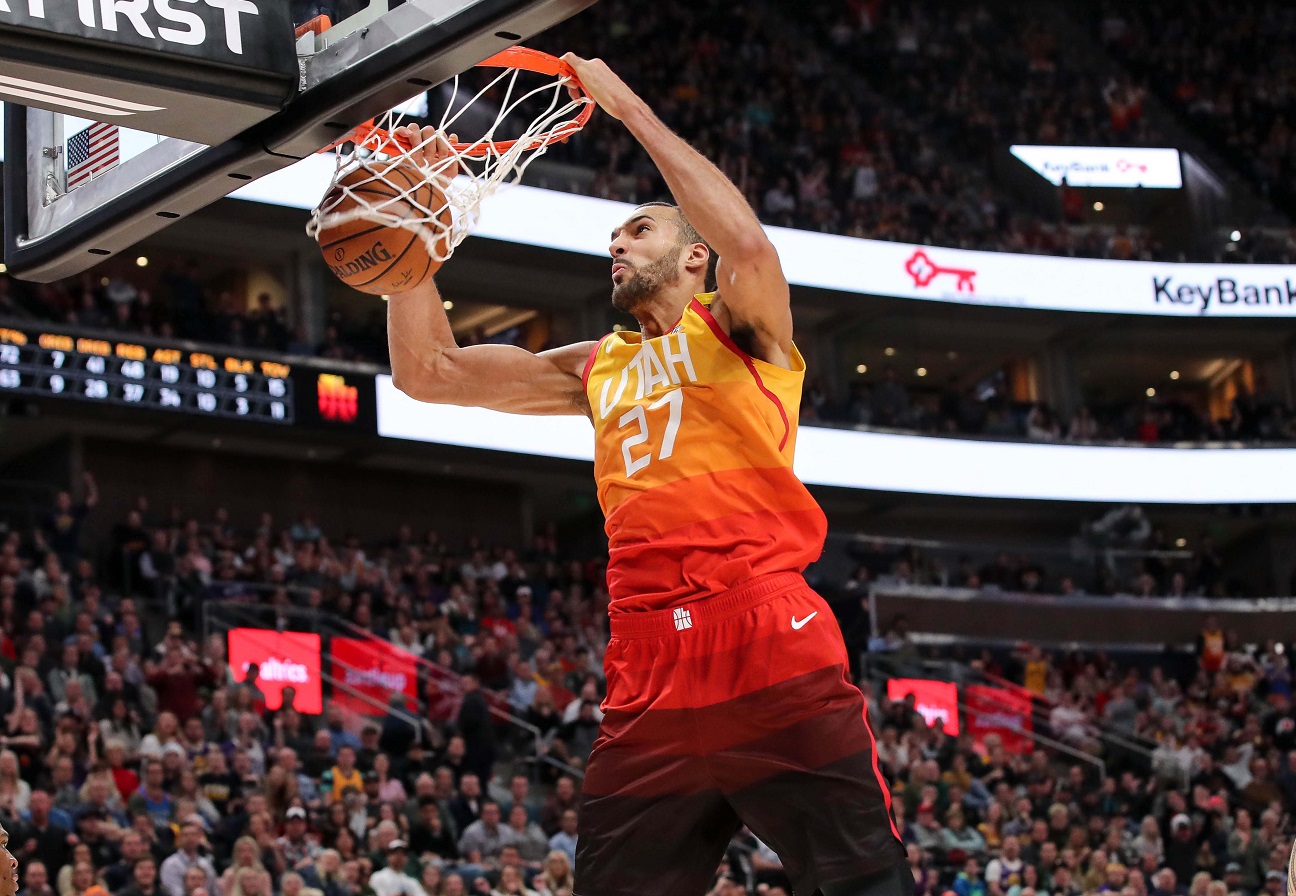 Đây chính là lý do mà các đội bóng cần cẩn thận với trung phong Rudy Gobert tại NBA Playoffs 2019