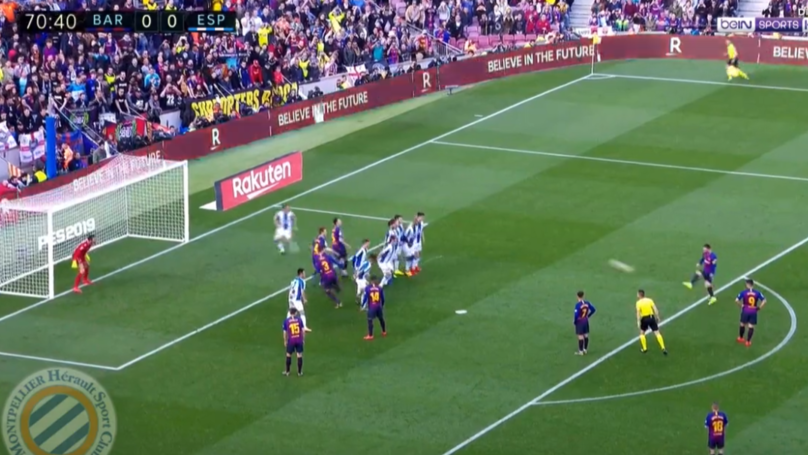Messi sút phạt độc đáo kiểu Panenka giúp Barca thắng derby Catalan