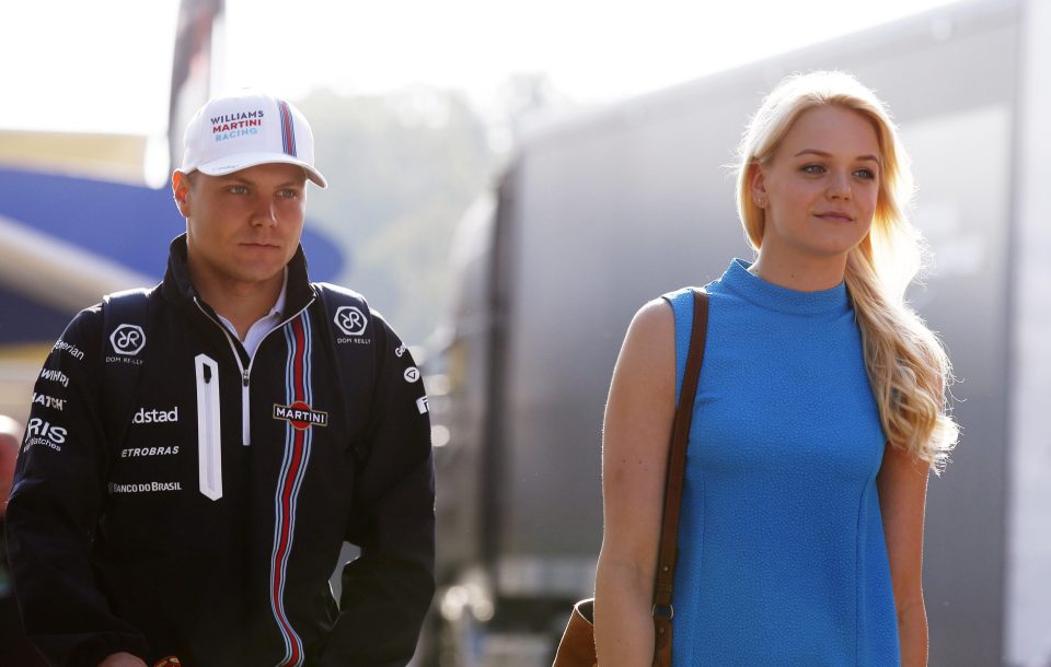 Vợ của Bottas không chỉ là cô gái tóc vàng xinh đẹp, mà còn đủ tài năng để dự 3 kỳ Olympic