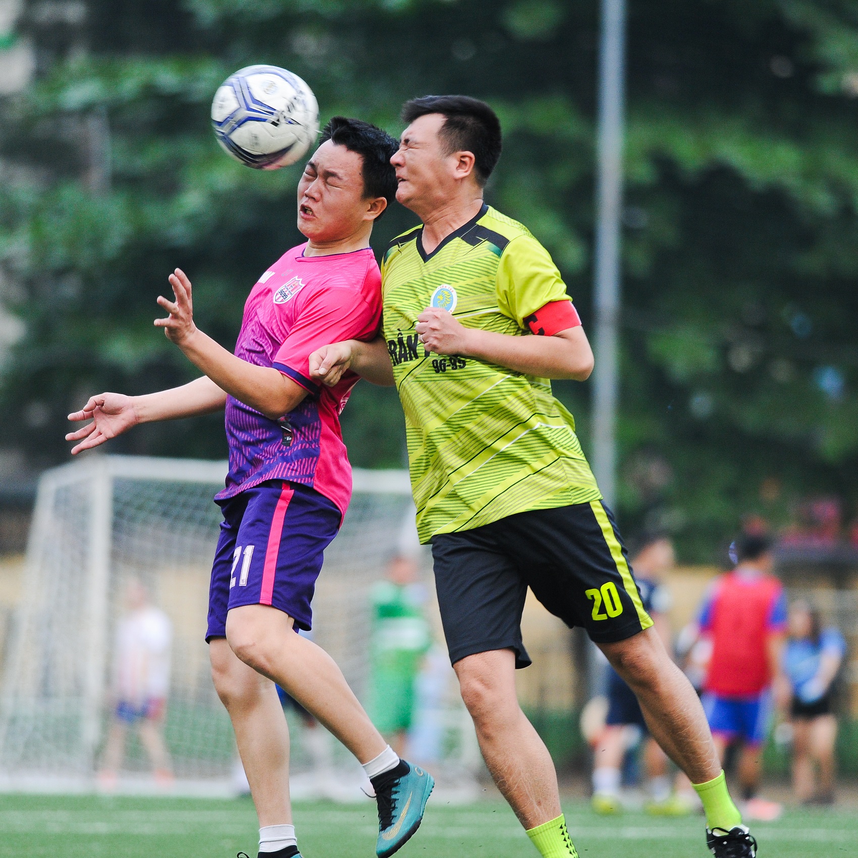 Chùm ảnh: Lễ khai mạc hoành tráng của giải bóng đá 96-99 Hà Nội League 2019