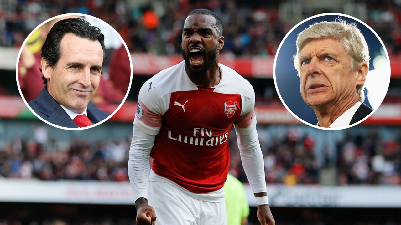 Lacazette lý giải sự khác biệt của Emery với Wenger giúp Arsenal bay vào top 3